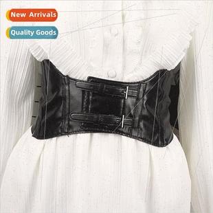 waist seal female sense wide elastic super decor niche