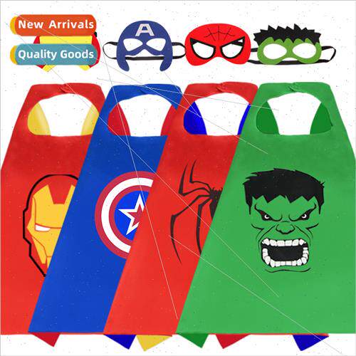 Halloween Frozen Heroes Capes Children Anime Superman Captai