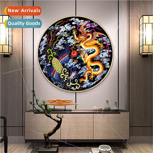 5d printed thread cross stch new modern Chinese living room