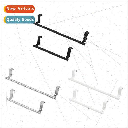 Stainless Steel ngle Bar Towel Rack Kitchen No-Punch Towel H