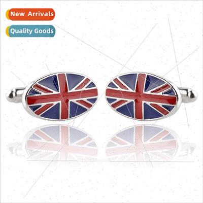 New creative new Brish flag logo cufflinks men shirt Cufflin