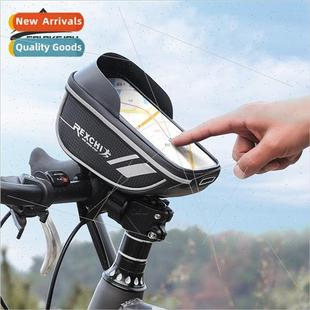 Bicycle bag cell phone bag waterproof touch screen navigatio