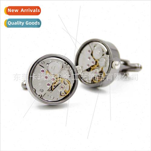 Cufflinks High-grade cufflinks New ordinary foot movement wa