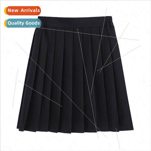 Basic jk unim half-body skirt Japan college skirt students e