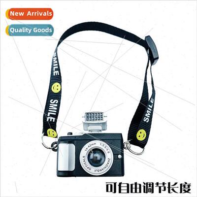 Plush doll accessories light-up webbing strap backpack camer