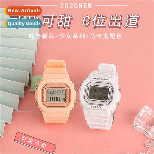 Gentleman meow candy color girls sports multi-function LED l