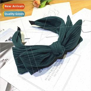 hair bands bow fashion headba large cloth layer Korean multi