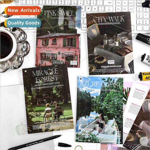 fe Weekly Series Sticker Book American Vintage Magazine Cove