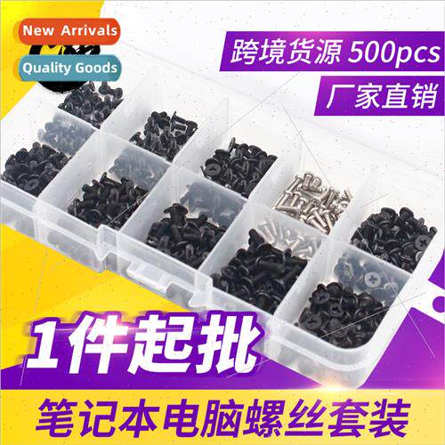 500pcs Laptop Screws Small Screws Set Flat Round Head M2M2.5