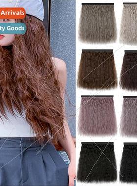 Wig hat removable cornrows wool curls long curly hair wig pi