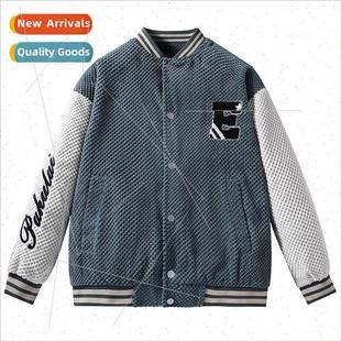 Autumn 2022 new men fall tops Korean  nd men baseball unim e