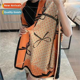 color cashmere plaid scarf Korean new female imation