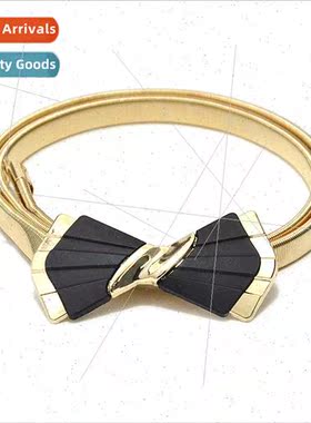 Fashion new metal spring waist chain ladies hundred match sh