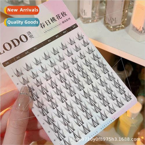 10 rows Xianxian eyelashes lazy three-part natural simulatio