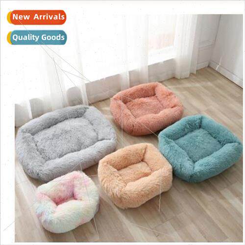 Plush Square Pet Kennel Dog Kennel Cat tter Pet Dog Bed