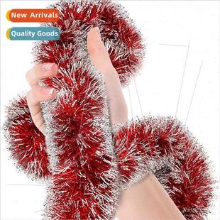 Wire Wool Strip GarlRed Ribbon Metallic Floating Celebr lver