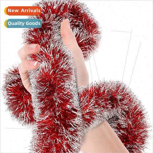 GarlRed lver Metallic Wire Wool Strip Floating Ribbon Celebr