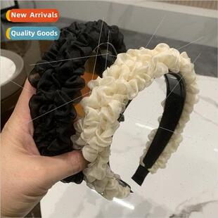hair bands Korean retro French hair bands chiffon yarn twist
