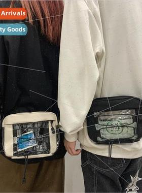 2022 new summer cell phone PVC transparent shoulder bag casu