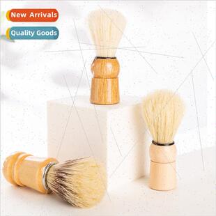 Natural Solid Wood Beard Brush Three Options Home Salon Bear