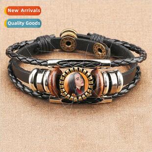 Pop nger Billie Eilish Billie Eilish Handmade Beaded Adjusta