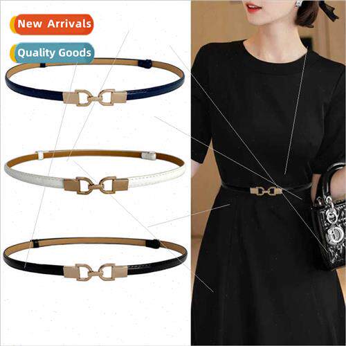 Hundreds women thin belt fashion decorative coat waist seal
