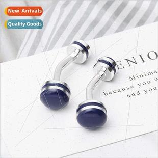 New personalized men sports barbell cufflinks French shirt d