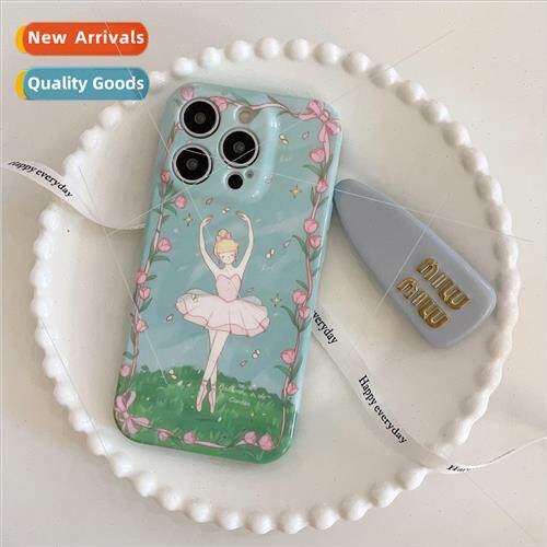 Creative Lace Ballet Girl 14ProMax Bracelet iPhone12 适用 Ap