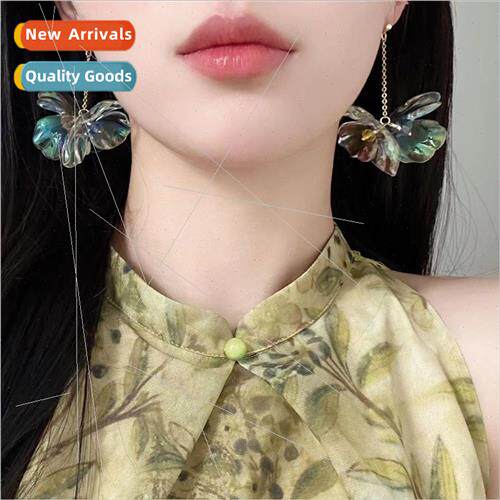 Asymmetrical Flower Earrings Mosquo Plate Ear Clips Whout Ea