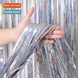 4m laser rainscreen birthday party wedding decoration backdr