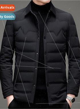 Down jacket men middle-aged elderly winter men lightweight s