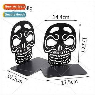 student retro learning supplies frame Skull reading creative