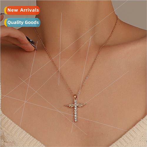 Fashion temperament niche collarbone chain Europe ins full d