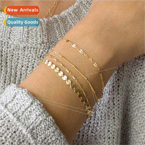 Europe New Hand Jewelry Individual 4 Pieces Set Bracelet Tub