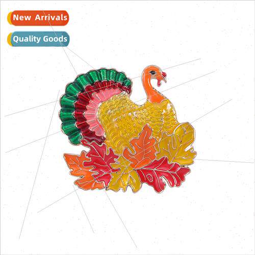 Europe cartoon cute auspicious bird brooch exquise bag silk