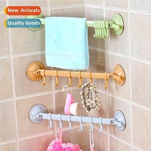 Strong suction cups 6 series hooks kitchen bathroom towel ra