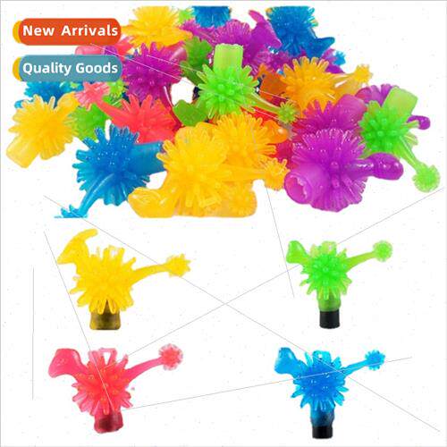 New TPR multi-color dinosaur pen case finger cover doll can