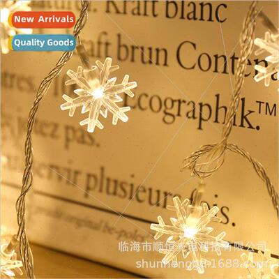 Colorful lights snowflake colorful lights string lights led