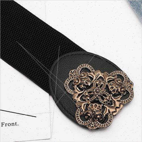 Belt Women Decorative Coat Wide Dresses Sub mple Versatile S