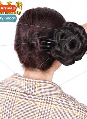 High-temperature silk nine flowers hair band ancient hair bu