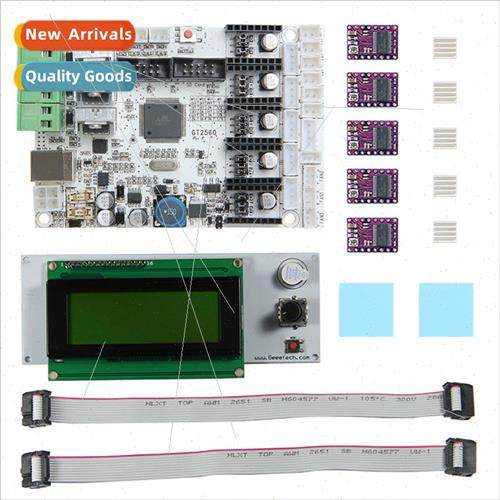 3D Printer Motherboard K GT2560+DRV8825 Driver+LCD2004 K