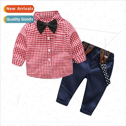 Autumn and winter childrens suit suit in small children gent