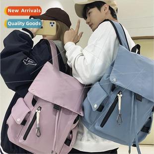large capacy nylon bag female men backpack Shoulder travel