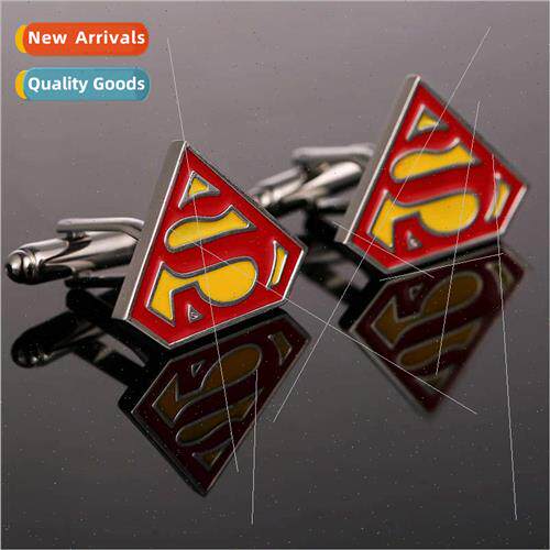 Men French Shirt Cufflinks Cufflinks Classic Cartoon Cuffs 1