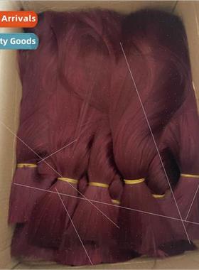 Wigs unated raw material high temperature wire use diverse b