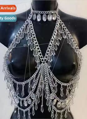 180310 Europevest Sexy Acrylic Sequins Crystal Pendant Splic