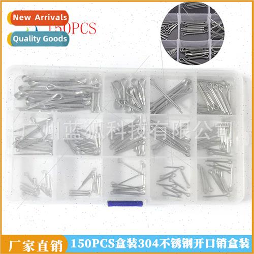 150pcs Stainless Steel Cotter Pins Hairpin Pins Spring Pins
