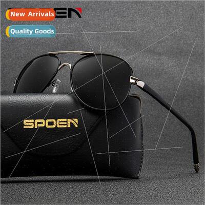 new polarized sunglasses men retro sunglasses aviator toad s