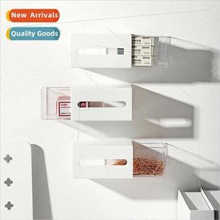 pull drawer storage dustproof out way two box mounted Wall