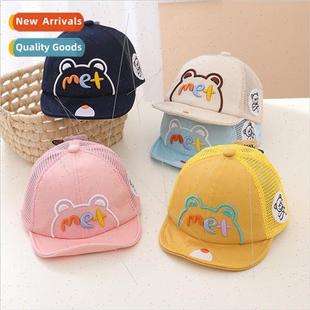 thin duck shade hat baby summer newborn Baby tongue